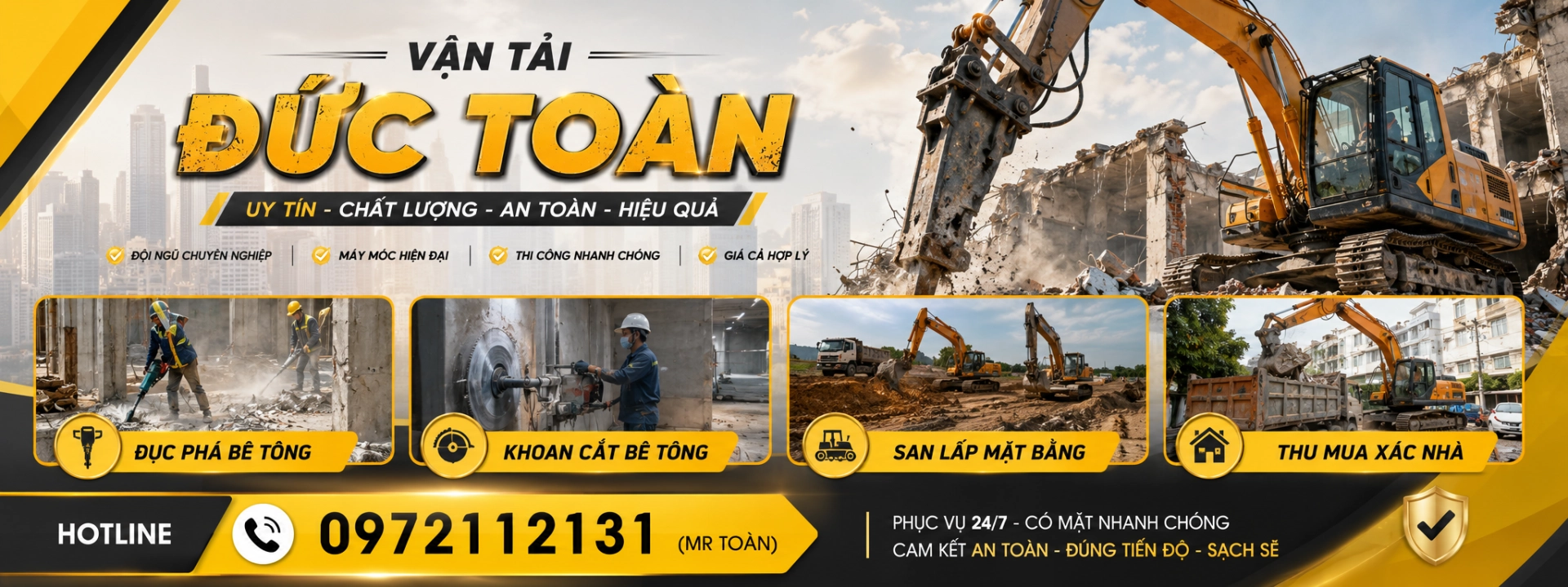 phá dỡ nhà phố Quận 3