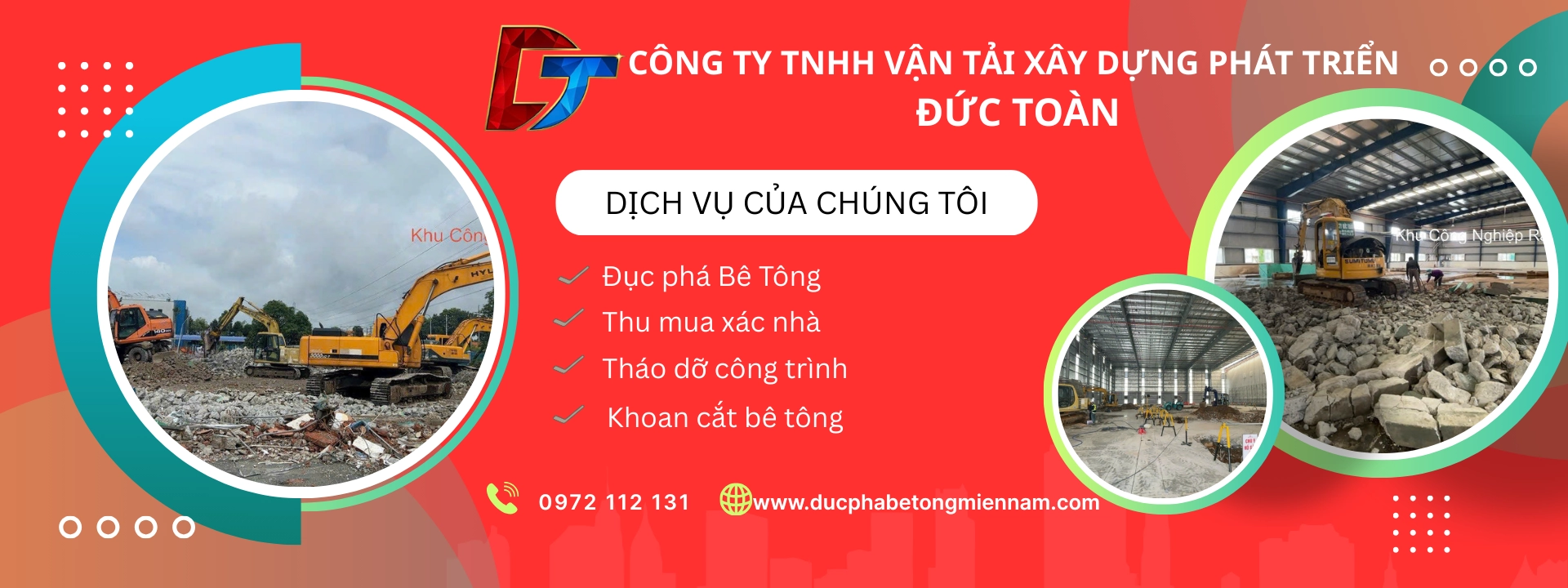 xe bồn bê tông Hóc Môn